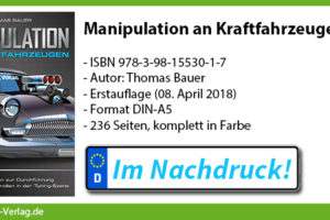 Manipulation an Kraftfahrzeugen Manipulation an Kraftfahrzeugen