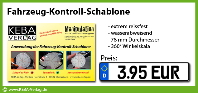Fahrzeug-Kontroll-Schablone by Thomas Bauer