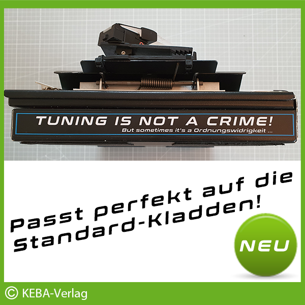 Tuning is not a crime » Stickerinsel - Autoaufkleber und